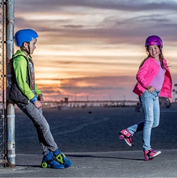 Yvolution Neon Street Rollers Neon Green & Neon Pink - Picture 12 of 12